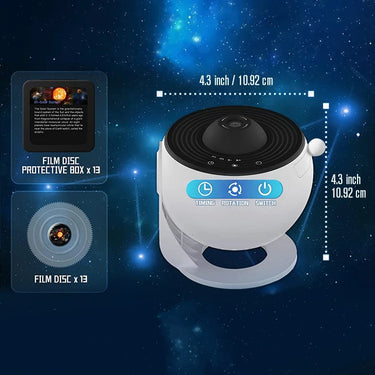 13 - in - 1 Galaxy Star Projector for Kids & Adults - InspiredGrabs.com